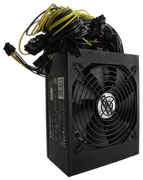 Barošanas bloks Qoltec Bitcoin Miner ATX 1600 W, 14 cm