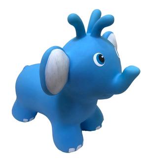 Šokinėjimo kamuolys Gerardo's Toys Jumpy Elephant, 35 cm, mėlyna sp.