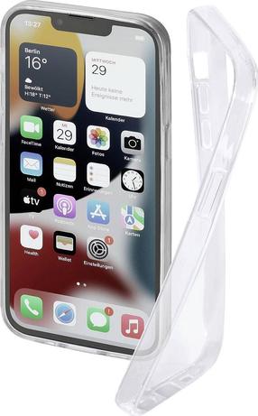 Telefona vāciņš Hama Crystal Clear, caurspīdīga krās., Apple