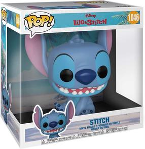 Rotaļlietu figūriņa Funko POP! Disney Stitch 1046, 25 cm, zila krās.