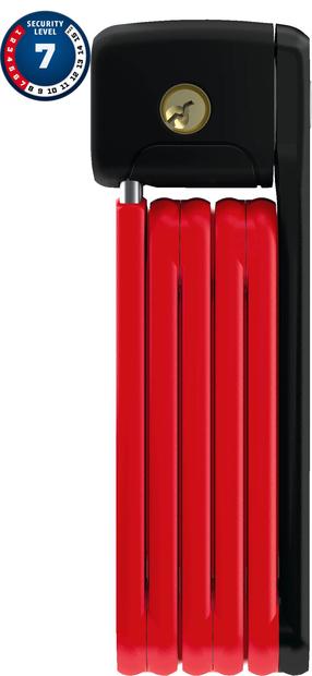 Slēdzene Abus Bordo Lite Mini 6055K/60, sarkana krās., 600 mm