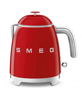 Elektrinis virdulys Smeg Retro KLF05RDEU, 0.8 l, sidabro sp./raudona sp.