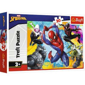Пазл Trefl Spider Man, 20 см x 27 см, 30 шт., многоцветный