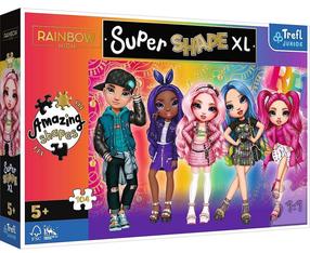 Dėlionė Trefl Rainbow High Styles 50015, 40 cm x 60 cm, 104 vnt., įvairių spalvų