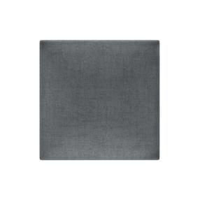 Dekoratīvais tekstila sienas panelis Mollis Basic Grey, 30 cm x 30 cm x 3.7 cm