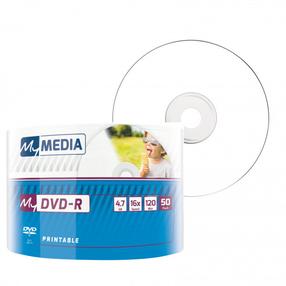 Įrašomas kompaktinis diskas Verbatim My Media Printable, 4.7 GB, 50vnt.