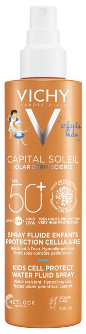 Päevituse hooldusvahend Vichy Capital Soleil Kids SPF50, 200 ml