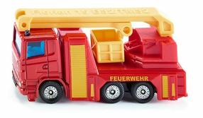 Игрушечная пожарная машина Siku Firefighter Elevating Rescue Platform 1080, красный цв.