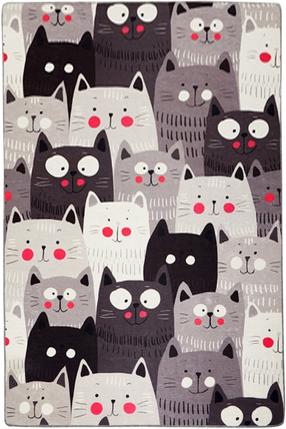 Ковер Conceptum Hypnose Cats 876CHL1276, многоцветный, 240 см x 150 см
