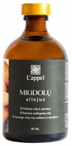 Kūno aliejus Lappel Migdolų, 110 ml