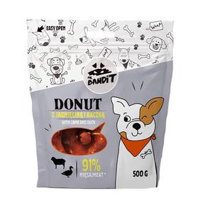 Skanėstas šunims Mr. Bandit Donut Lamb & Duck, ėriena/antiena, 0.5 kg