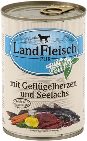 Märg koeratoit Landfleisch, kalaliha/linnuliha, 0.4 kg