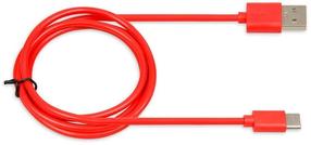 Провод iBOX IKUMTCR USB Type-C USB, USB-C, 1 м, красный цв.