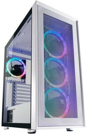Datora korpuss LC-Power Gaming 802W White Wanderer X LC-802W-ON, balta krās./melna krās.