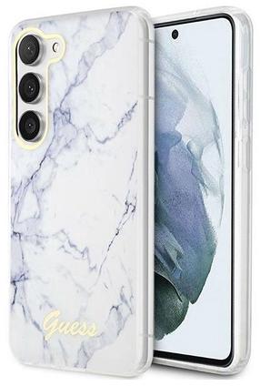 Telefoni ümbris Guess Marble GUHCS23MPCUMAH, valge v., Samsung