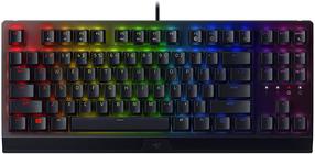Laidinė kompiuterio klaviatūra Razer BlackWidow BlackWidow V3 TKL RZ03-03491800-R3M1 Razer Yellow, EN, juoda sp.