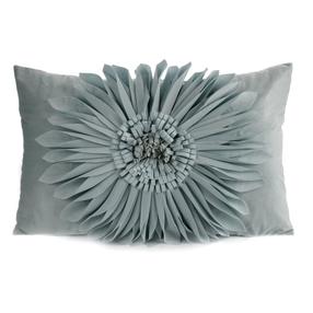 Dekoratīvs spilvena pārvalks Flores JA196-04, piparmētra (mint) krās., 45 cm x 45 cm