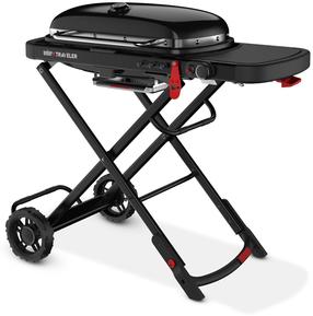 Dujinė kepsninė Weber Traveler Stealth Edition, 111 cm x 58.5 cm