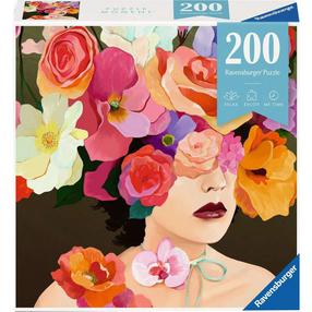 Puzle Ravensburger Moment Rose, 33 cm x 21 cm, 200 gab., daudzkrāsaina