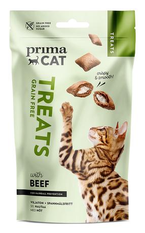 Skanėstas katėms Prima Cat Beef, jautiena, 0.04 kg