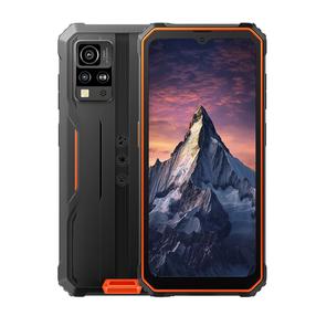 Mobilais telefons Blackview BV4800 Pro, 128 GB, melns krās., oranža krās.