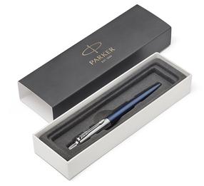 Lodīšu pildspalva Parker Royal, zila krās./nerūsējošā tērauda krās., 0.5 mm
