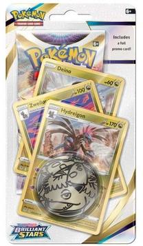 Kortų žaidimas TCG Brillant Stars Premium Checkline Blister Hydreig 0040B, EN