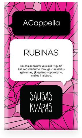Aromātiskais maisiņš ACappella Ruby 11 g, zemenes, persiki