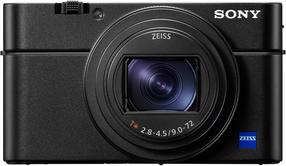 Digitālā fotokamera Sony DSC-RX100 VII, melna krās.