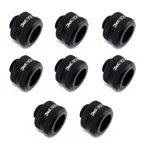 Соединение XSPC G1/4" To 14mm, 2.3 см, черный цв., 8 шт.