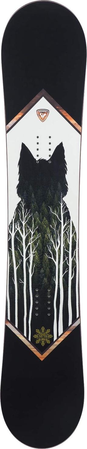 Сноуборд Rossignol Myth, белый цв./черный цв./зеленый цв., 154 см x 24 см