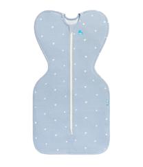 Plonas miegmaišis kūdikiui Love To Dream Swaddle UP 1.0T, mėlyna sp., 68 cm x 29 cm