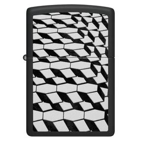 Зажигалка Zippo 48795, белый цв./черный цв.