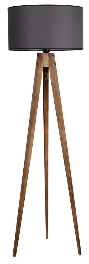 Stāvlampa Opviq 534LUN2192, 60 W, E27, tumši pelēka krās.