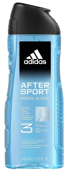Ķermeņa mazgāšanas želeja vīriešiem Adidas After Sport, 400 ml
