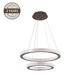 Šviestuvas kabinamas Domoletti Rich 19111-M, LED, 4000 °K, 1 x 63 W, nėra gaubto / sidabro sp.