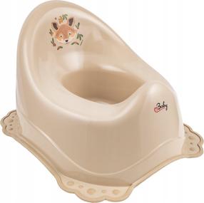 Детский горшок Maltex Forest Fox, пластик, бежевый цв.