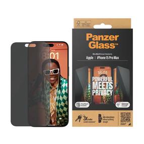 Ekraani kaitseklaas telefonile PanzerGlass Privacy Screen Apple iPhone 15 Pro Max, -, 6.6 "