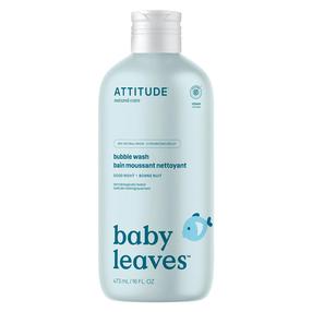 Vonios putos Attitude Baby Leaves, 473 ml