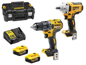 Akumulatora instrumentu komplekts Dewalt DCK2077P2T-QW, 18 V