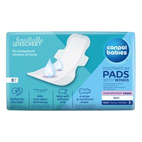 Sünnitusjärgsed sidemed Canpol Babies, 8 tk