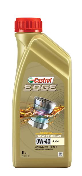 Motoreļļa Castrol Edge Titanium FST A3/B4 0W - 40, sintētiskais, 1 l