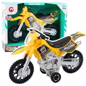  Mängumootorratas Lean Toys Off Road Autobike, kollane v.