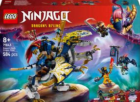 Konstruktors LEGO® Ninjago Rogue robots pūķa mugurā 71843, 584 gab.