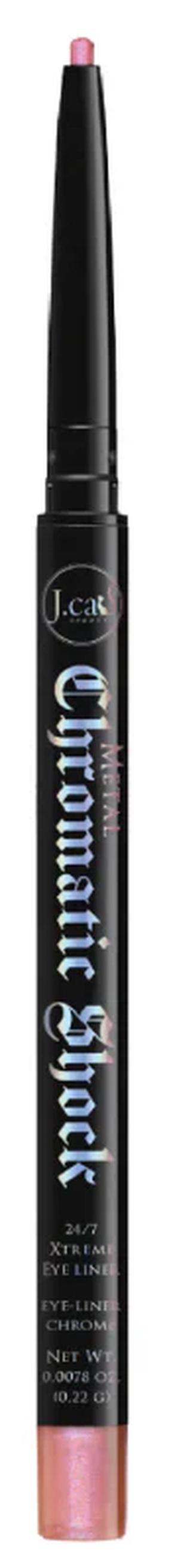 Подводка для глаз J.Cat Beauty Chromatic Shock 24/7 Xtreme, 22 г, розовый цв. 102 shimmer in the light