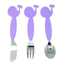 Stalo įrankiai Marcus & Marcus, 3 m., nerūdijantysis plienas/silikonas, violetinė sp.