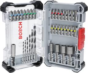 Puuri- ja kruvikeerajaotsakute komplekt Bosch 2607017726, PZ2, 6 - 13 mm, 1/4"