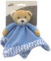 Migdukas, meškiukas Tulilo Teddy Bear 5124A, smėlio sp./šviesiai mėlyna sp.