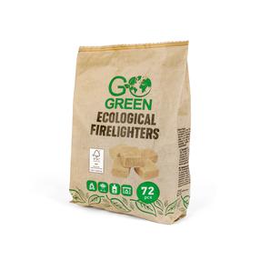 Süütetabletid GoGreen Ecological Firelighters, 72 tk