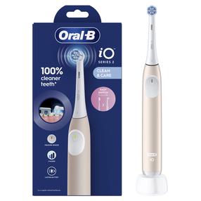 Elektrinis dantų šepetėlis Oral-B iOS2.1C9.0P iO2 Calm Pink, rožinė sp.